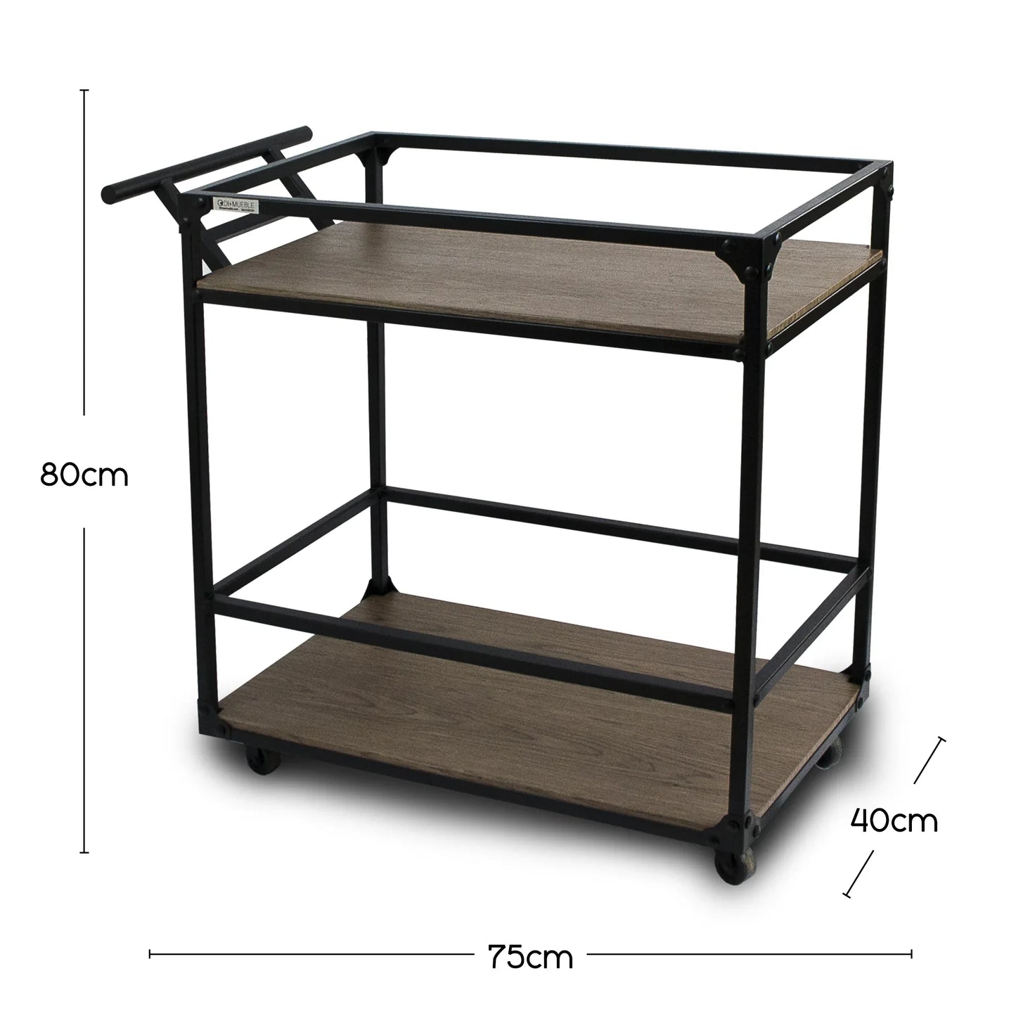Carrito de servicio Ferro - DI+Mueble - Comprar
