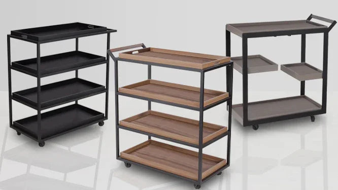 Carritos de Servicio – Diseño, Funcionalidad y Estilo - DI+Mueble
