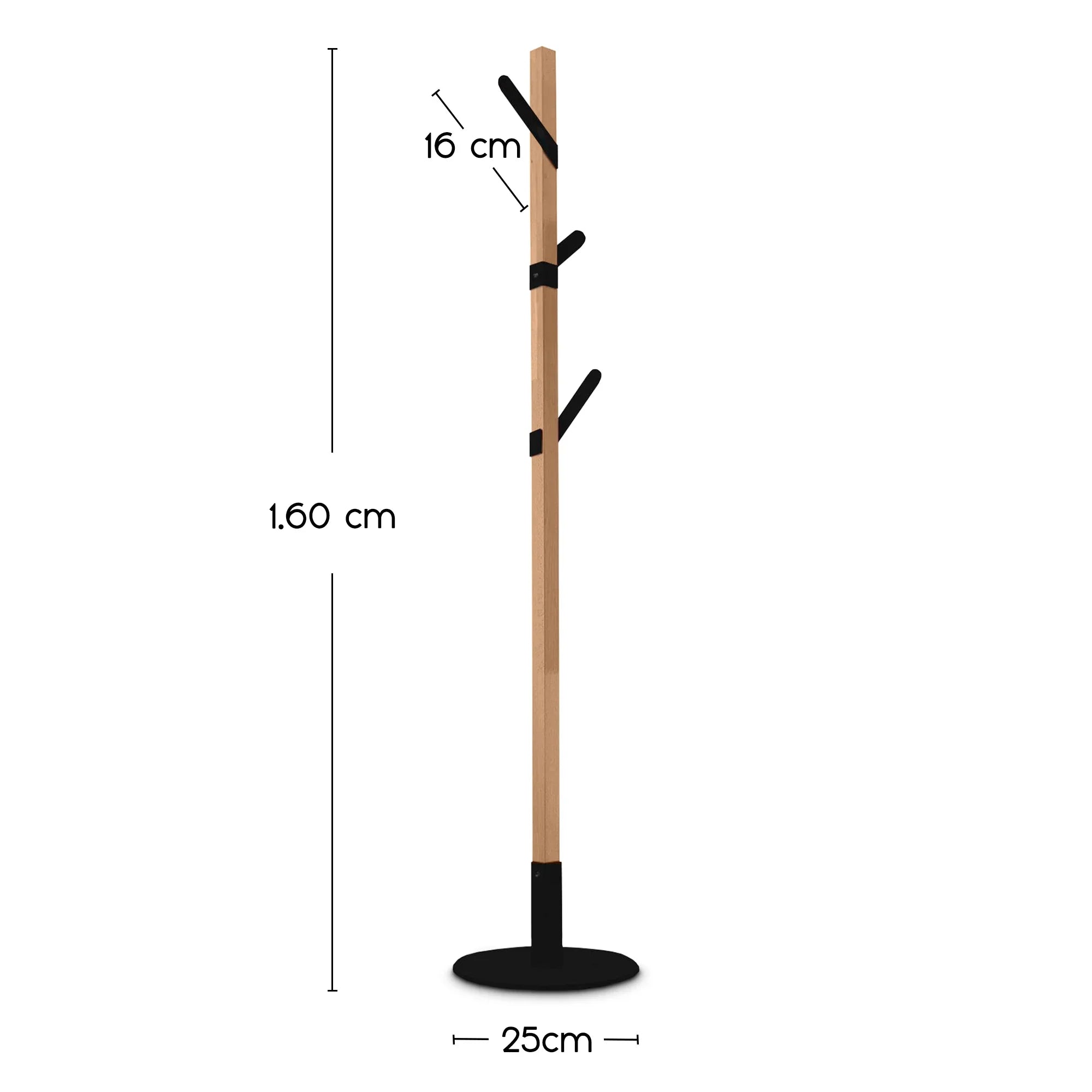 Pechero Minimalista Olin de Madera y Acero