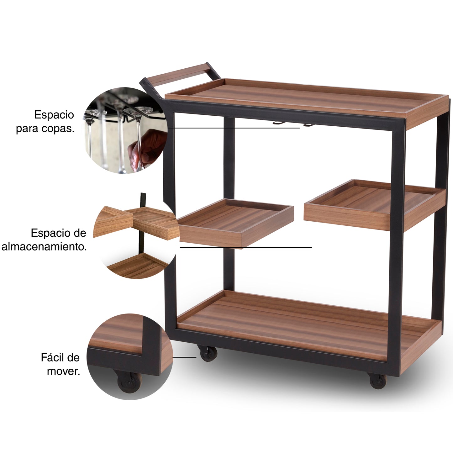 Carrito de Servicio Coffee
