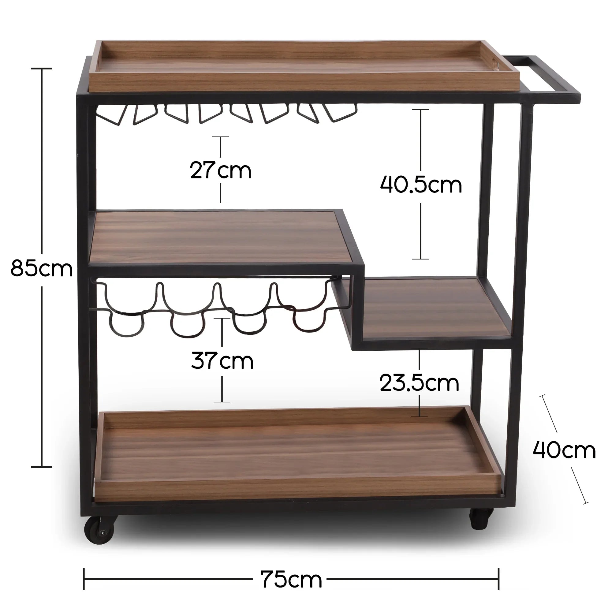 Carrito de Servicio Harlow - DI+Mueble - Comprar