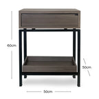 Mesa Noche Buró Kurakao - DI+Mueble - Comprar
