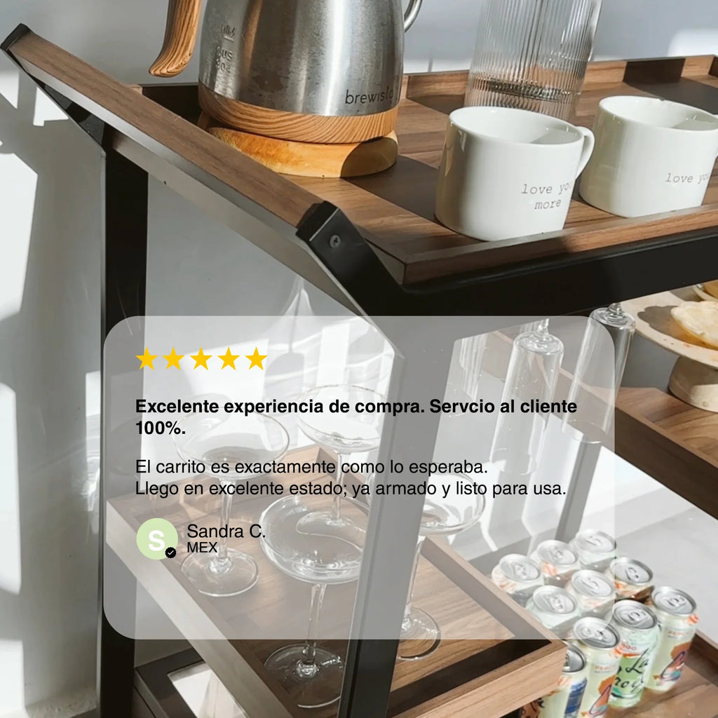 Carrito de Servicio Coffee - DI+Mueble - Comprar