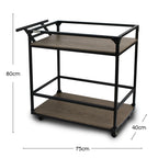 Carrito de servicio Ferro - DI+Mueble - Comprar